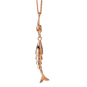 <p>Lure Fish Necklace</p>